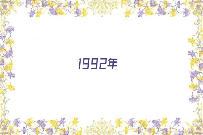 1992年剧照