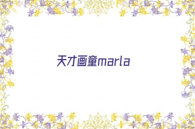 天才画童marla剧照